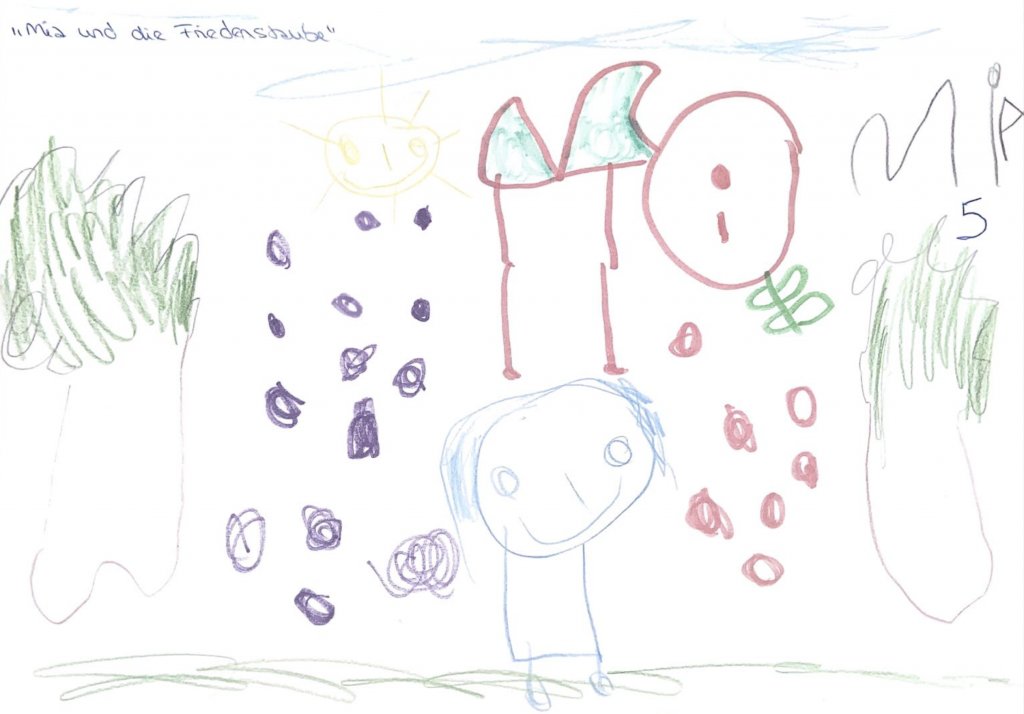 Mia und die Friedenstaube