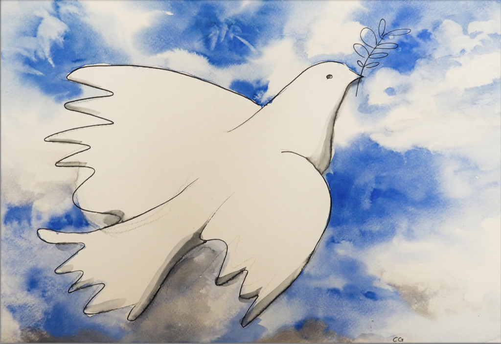 Postkarte mit Motiv von Cosima Göpfert