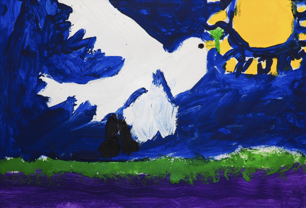 Postkarte mit Motiv von Emilia Lenke