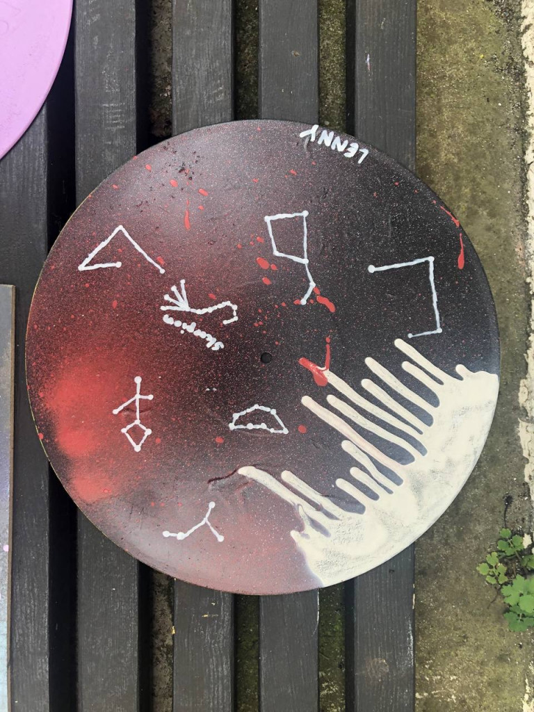 Graffitiworkshop mit Oscar Metzger