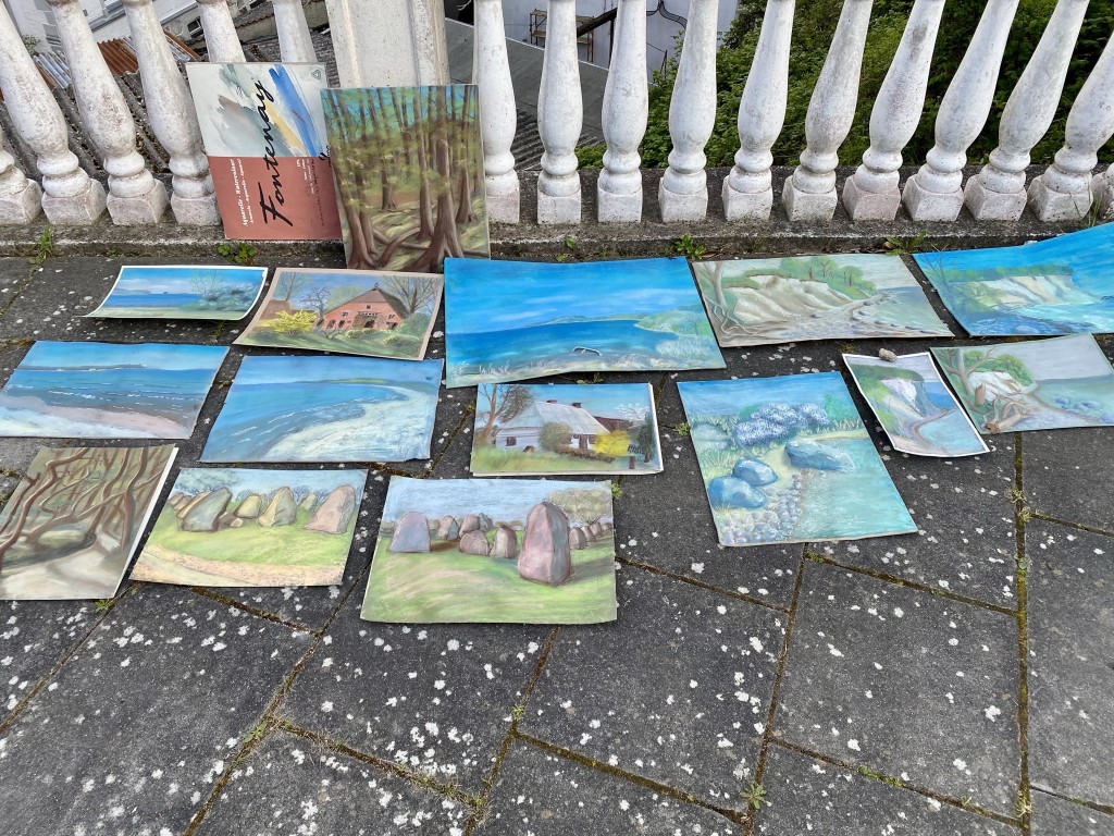 Pastellmalerei auf der Insel Rügen mit Peter Stechert