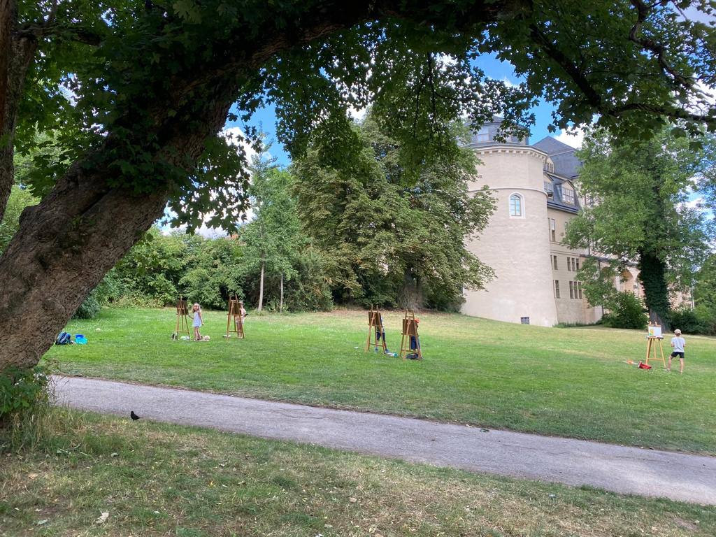 Bienenflug und Kräuterbeet mit Sibylle Mania