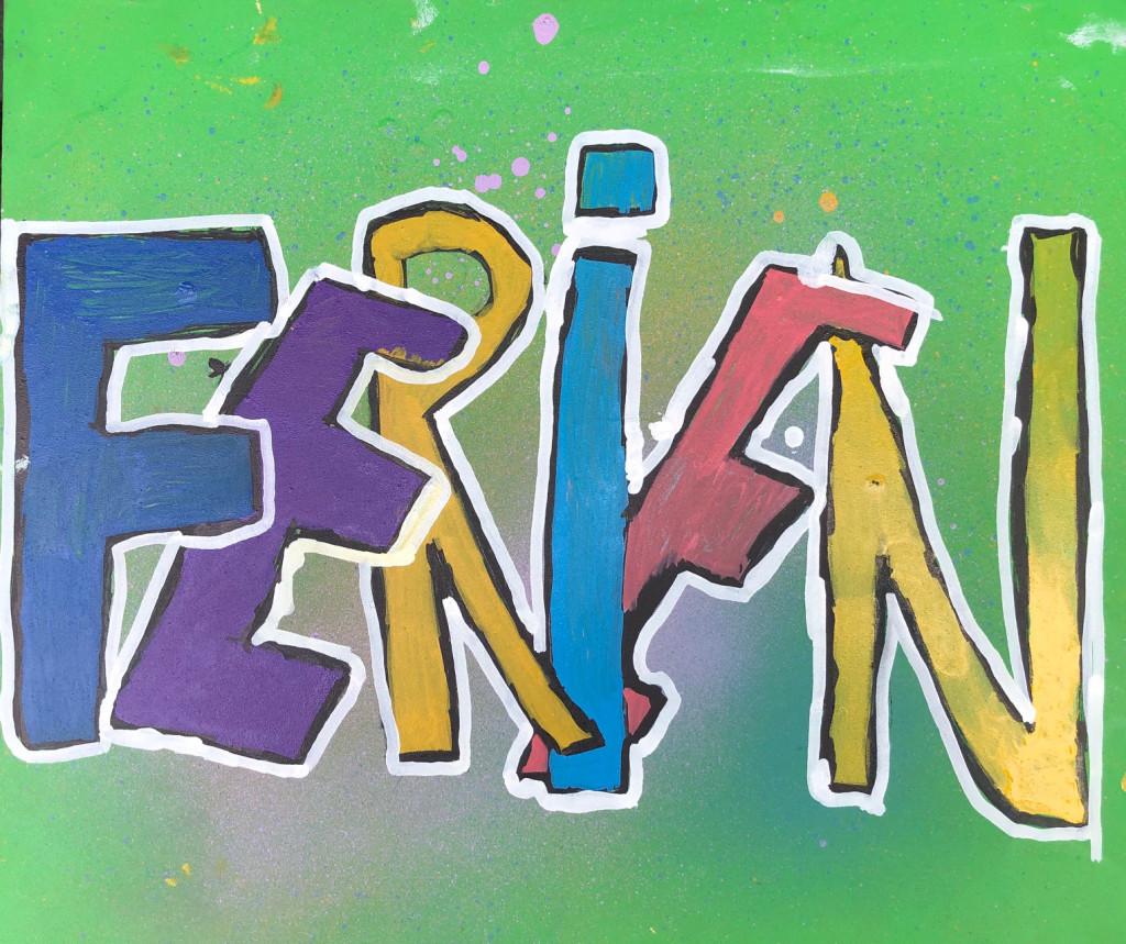 Graffiti von Kolya Dyroff