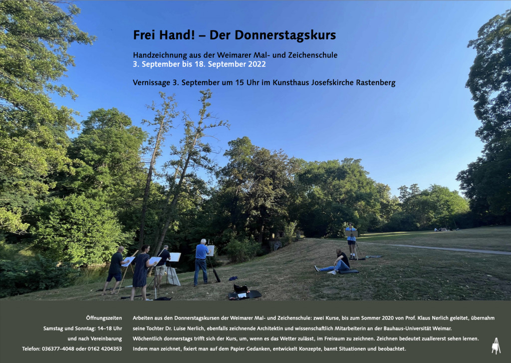 Ausstellung Kurs Freihandzeichnen