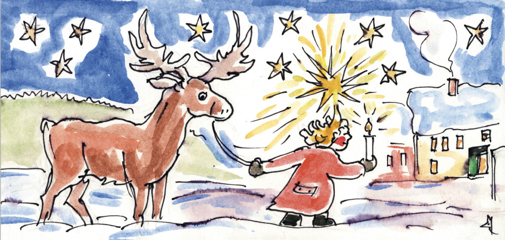 Weihnachtsmotiv von Peter Stechert